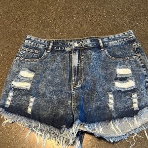 SHEIN JEAN SHORTS